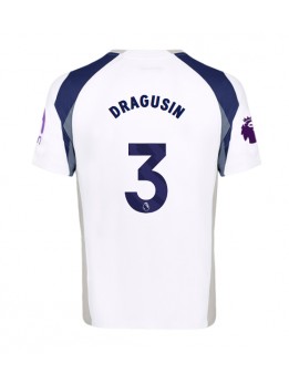 Tottenham Hotspur Radu Dragusin #3 Replika Hemmakläder 2025-26 Kortärmad